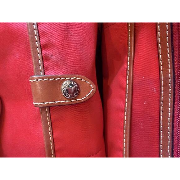 Dooney & Bourke Satchel Bag Womens Brown Pebbled Leather Zip Crossbody Purse - Picture 13 of 15